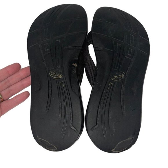 Chaco Shoes Chacos Womens Flip Flop Sandals Size 9 Black Read